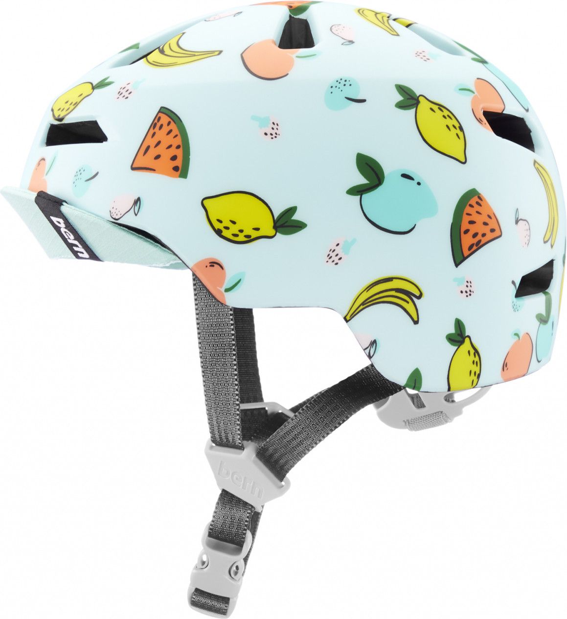 Bern Nino 2.0 Child s Helmet Mat Fun Fruits Alltricks