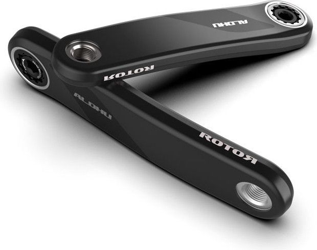 Rotor Aldhu Carbon cranks Black (without axle) | Alltricks.com