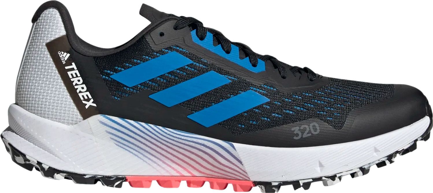 Trail Running Shoes Adidas Terrex Agravic Flow Black Blue Red