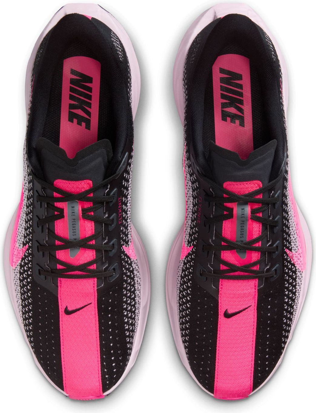 Nike Pegasus Plus Running Shoes, Black/Pink, Men's | Alltricks.com