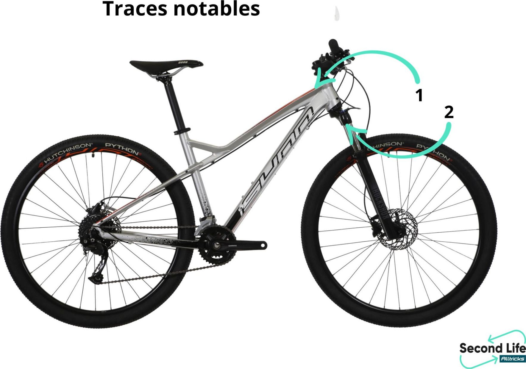 Refurbished Product MTB Semi-Rigid Sunn Tox S1 29' Shimano