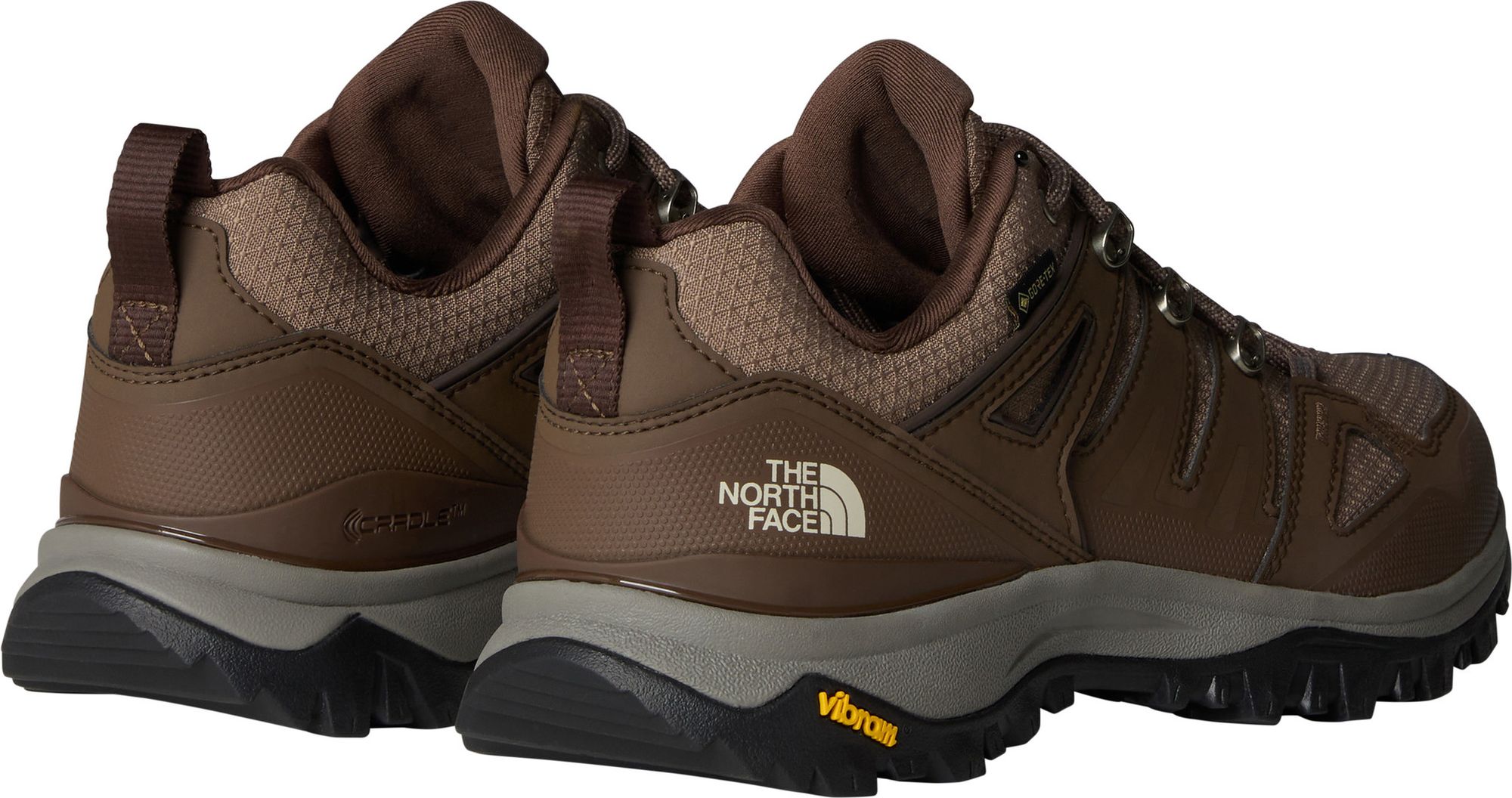 The North Face Hedgehog Gore-Tex Brown Hiking Shoes 