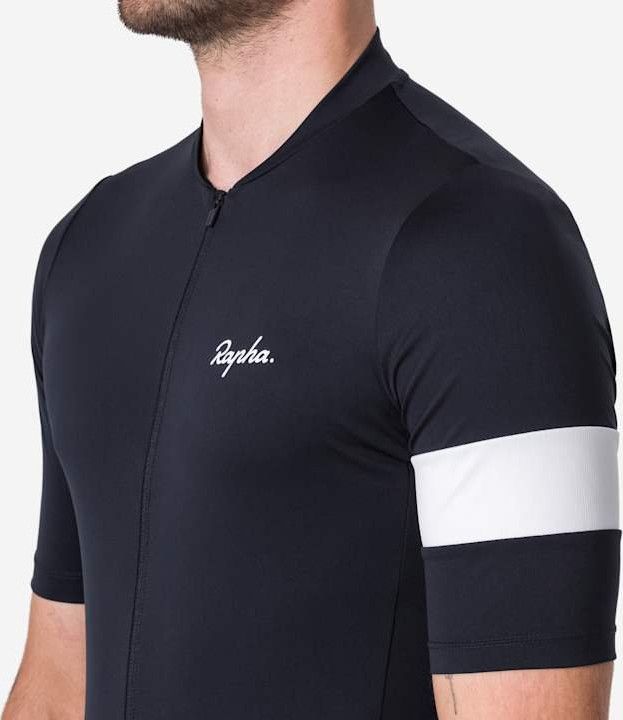 Rapha Core Jersey Blue/White Men's short sleeve jersey | Alltricks.com
