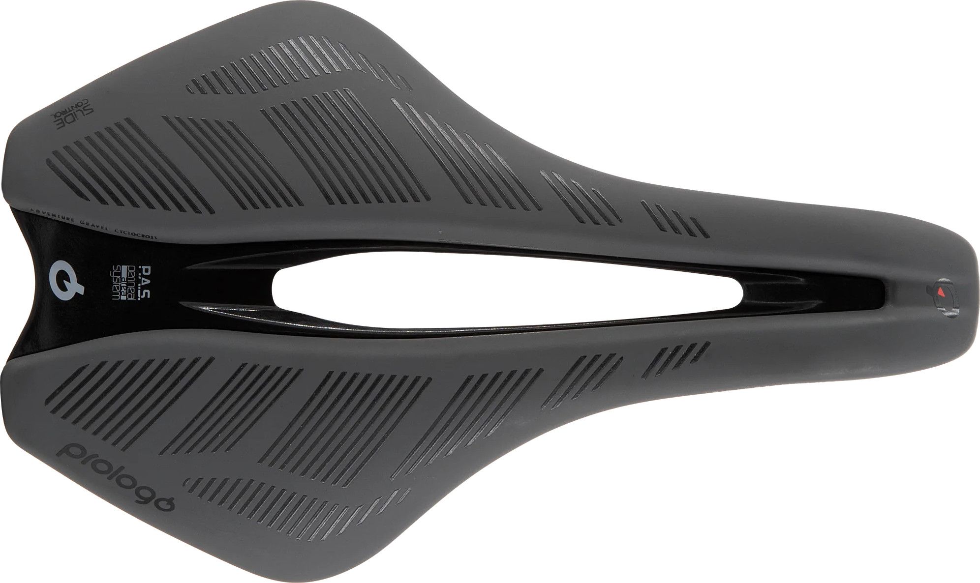 Prologo Dimension R2 AGX Nack Slide Control Saddle, Anthracite 