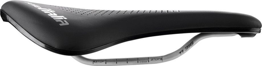 Selle Italia Max Novus Boost Evo TI 316 Gel Superflow Saddle Black