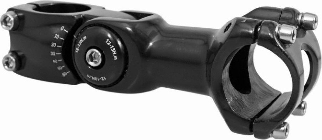 Xlc Potence a-head vtt 1 1/8 31.8 60mm alu noire | 25 € - Culture Vélo