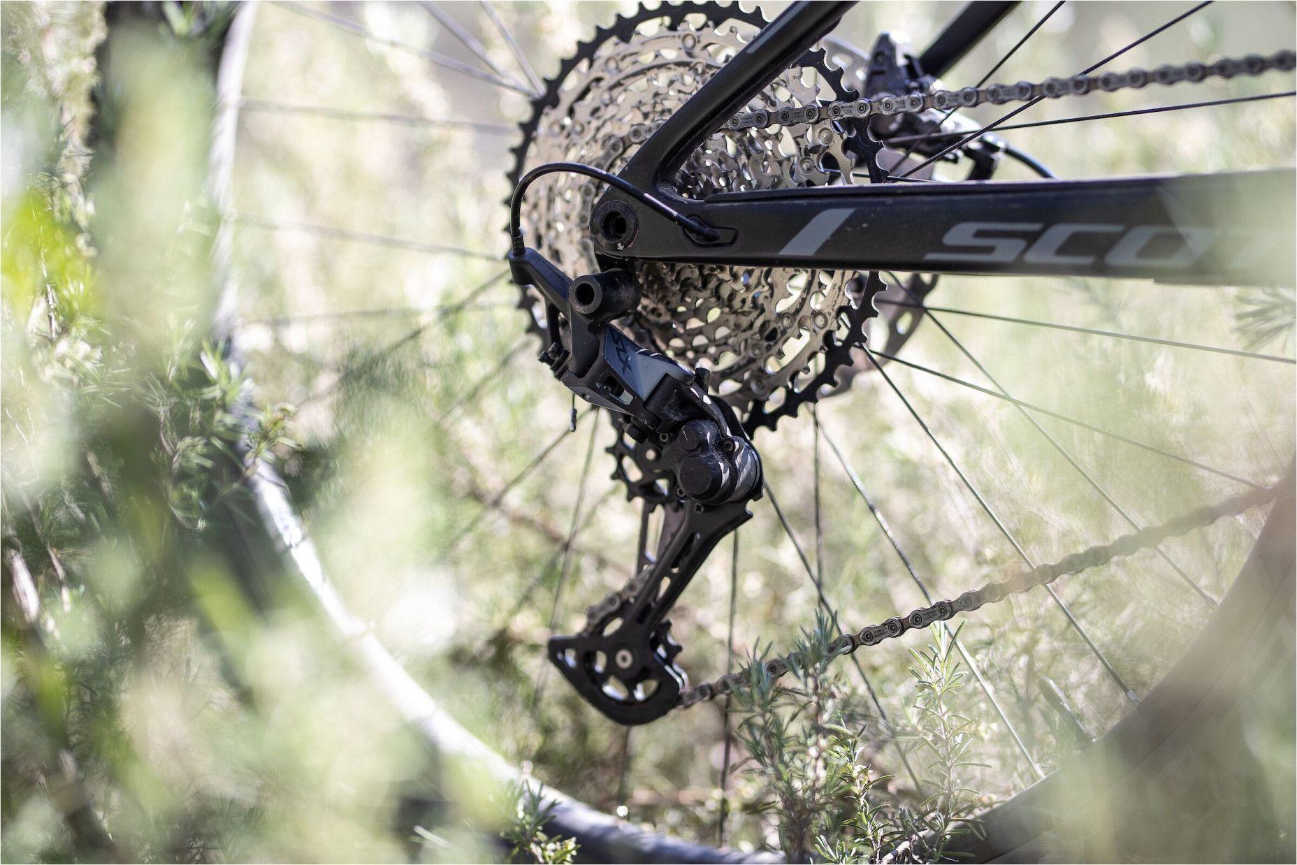 Dérailleur VTT av. Shimano slx m7100 2x12 montage direct