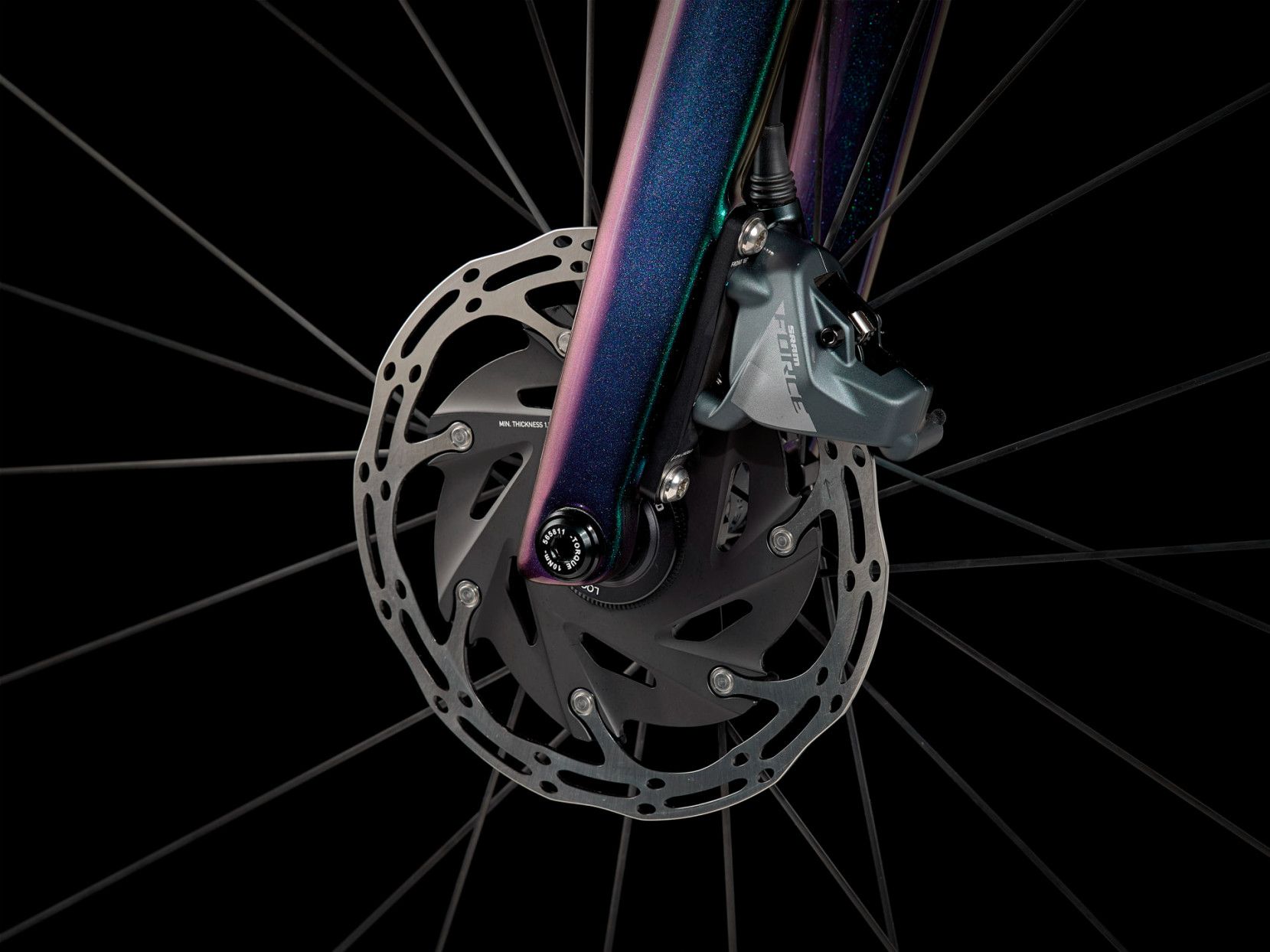 PPF施工済 Emonda SLR 2022 Amethyst フロントフォーク Trek Émonda