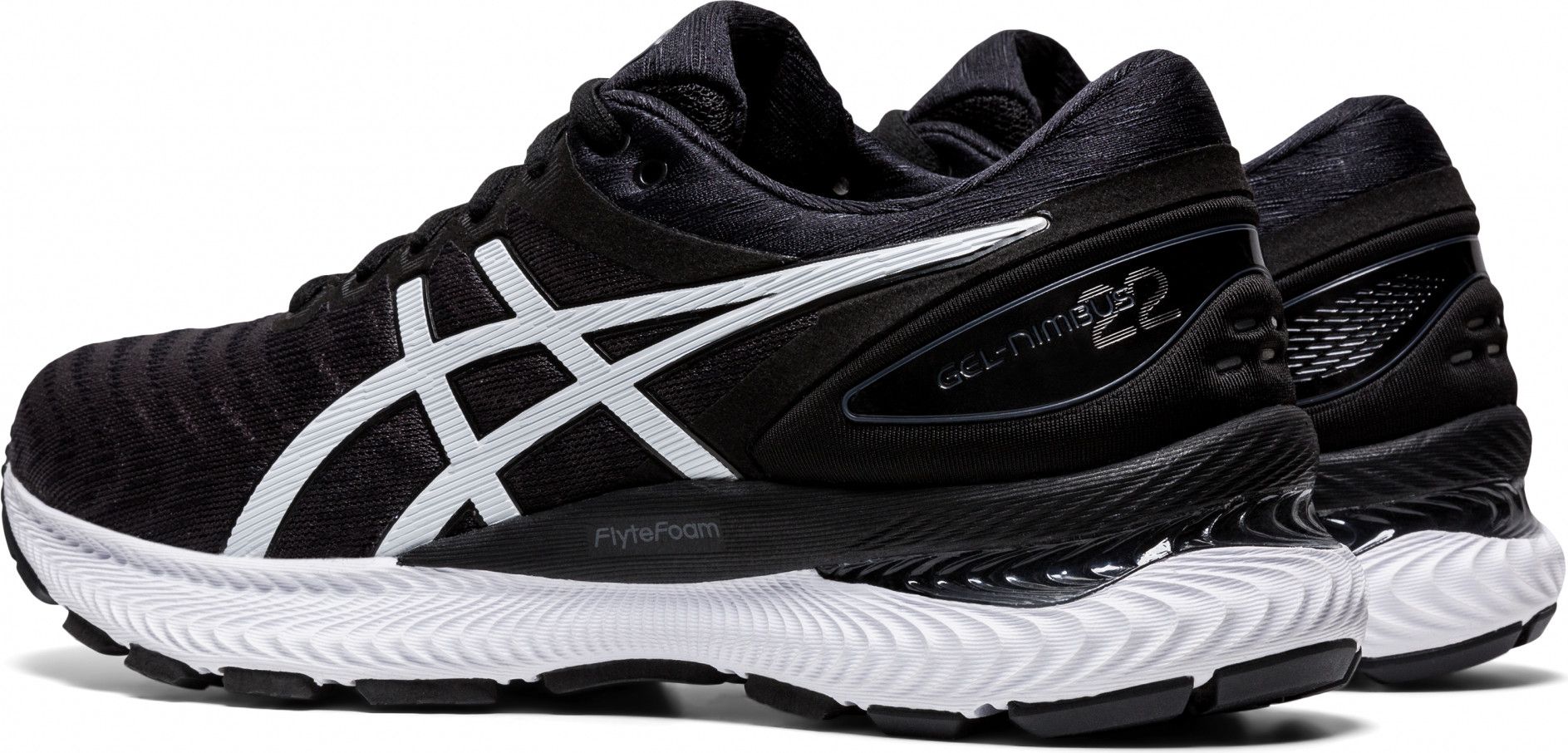 Asics nimbus 22 black fashion black