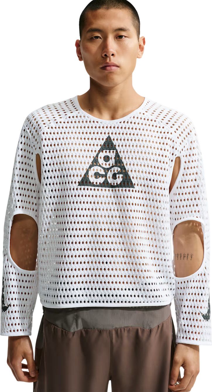 NIKE ACG radical air flow ロンtee Top Nike ACG Radical AirFlow NXT Men's Long-Sleeve Shirt - White