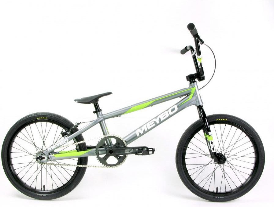 BMX Race Meybo Clipper Pro 21 Gris Blanc Vert 2019