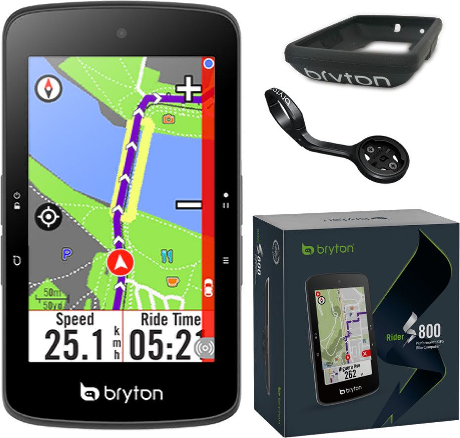 bryton Rider 800 GPSサイクルコンピュータ BRYTON GPS Rider S800T capteurs de fréquence, cadence et vitesse
