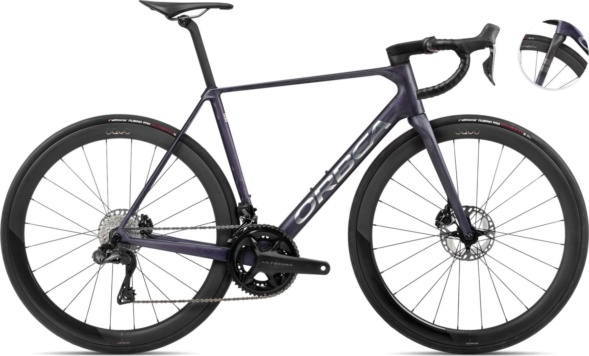 Orbea Orca M20iLTD Road Bike Shimano Ultegra Di2 12S 700 mm Tanzanite Blue Purple Carbon Raw 2024 Alltricks