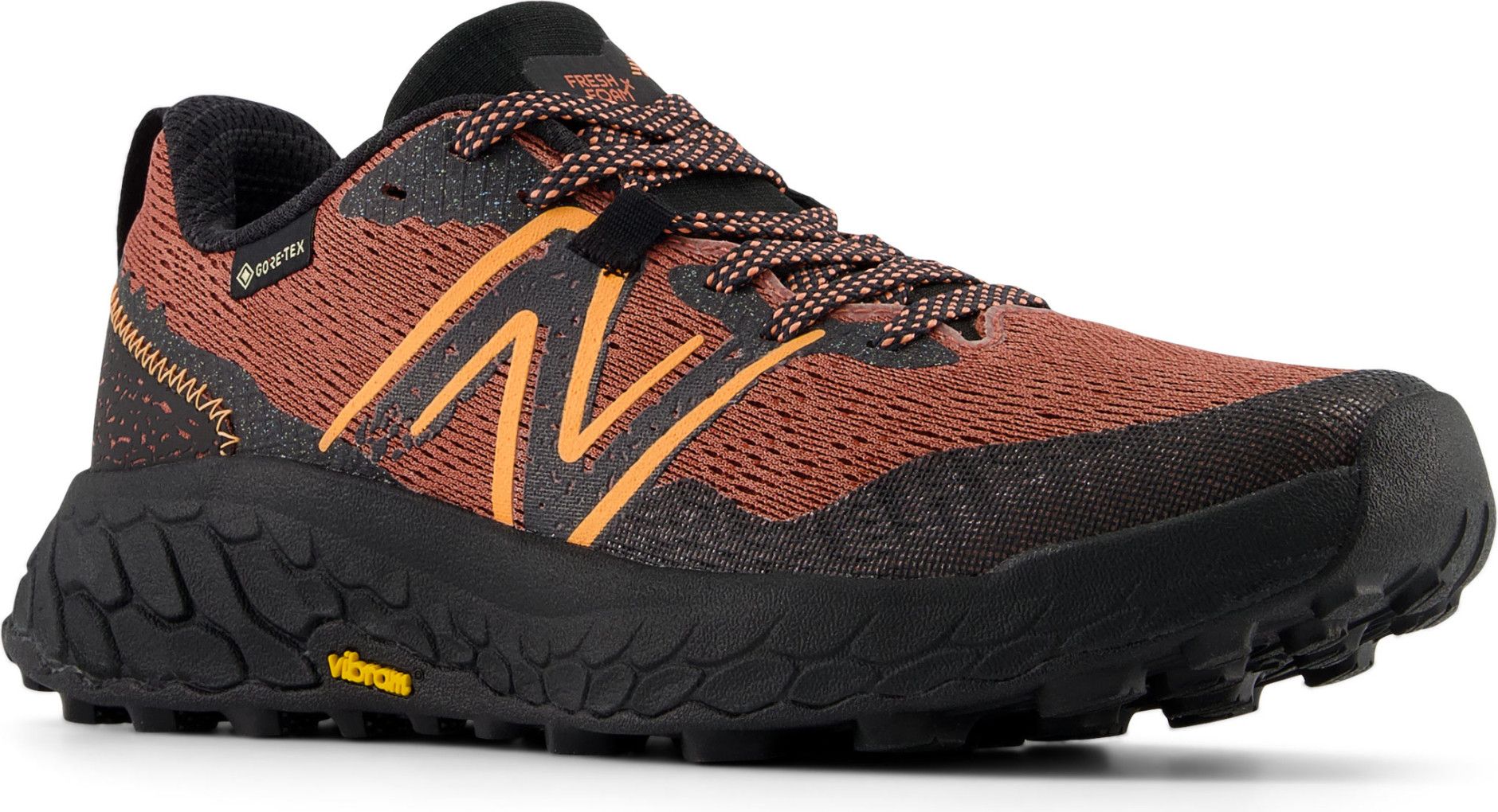 New Balance Fresh Foam X Hierro v7 GTX Women s Brown Black Trail Shoes Alltricks