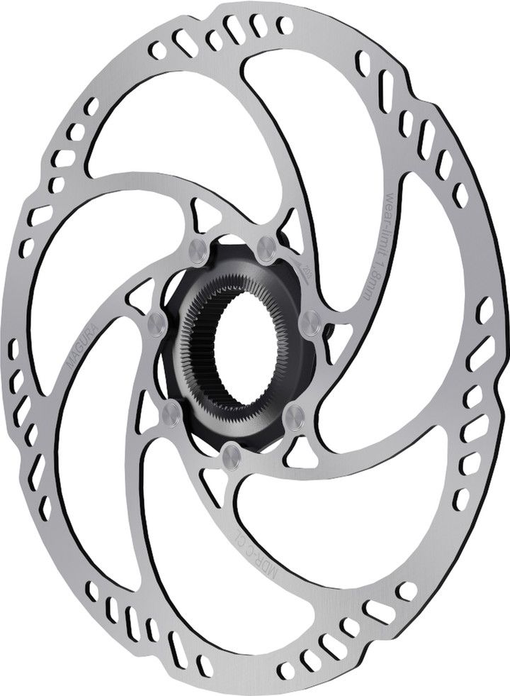 Disque De Frein Magura MDR-C – 180 Mm, 6 Trous, Vis Incluses, Acier, Pour Vélos électriques Et VTTAE