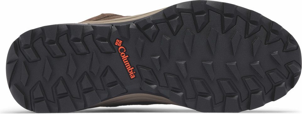Chaussures Randonnée Columbia Redmond Mid WP - Homme - EUR 45 / US 12 - Marron Cordouan - Occasion