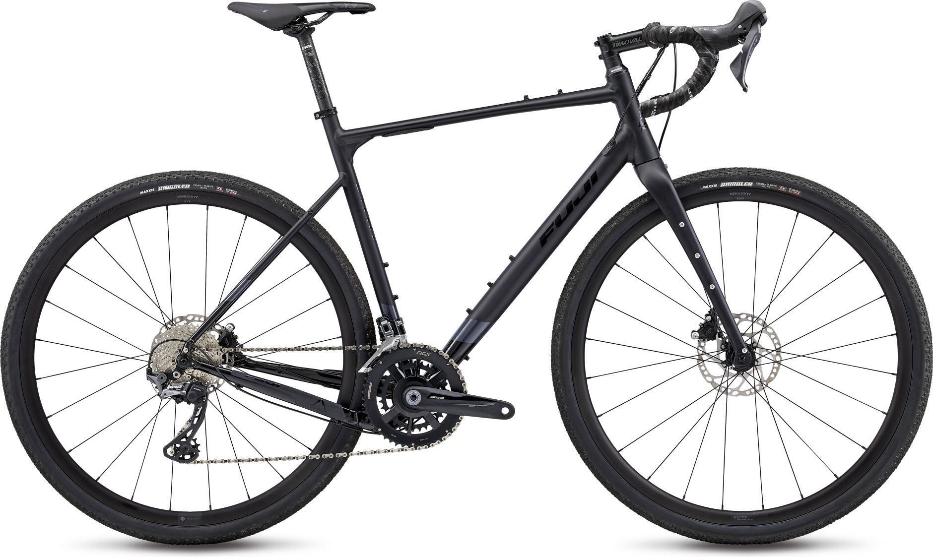 Gravel Bike Fuji Jari 1.1 Shimano GRX 11V 700 mm Black Matt 2022 Alltricks