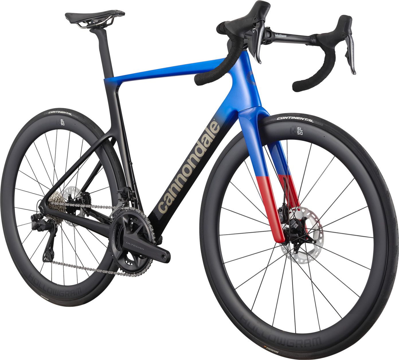 Vélo De Route Cannondale SuperSix Evo 4 Shimano 105 12V 700 Mm Bleu Storm Cloud