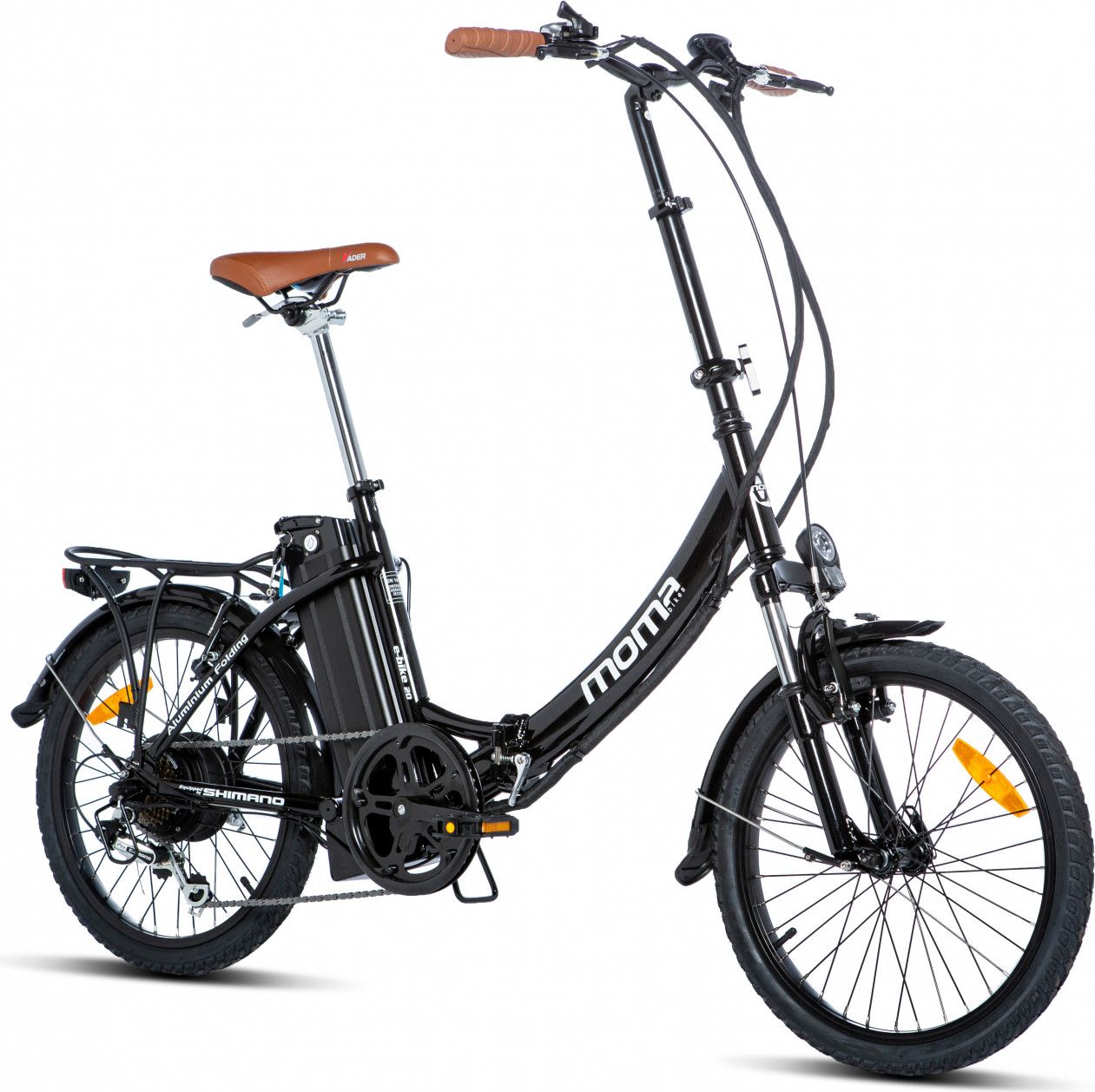 Moma Bikes Vélo Electrique VAE Pliant De ville, Aluminium