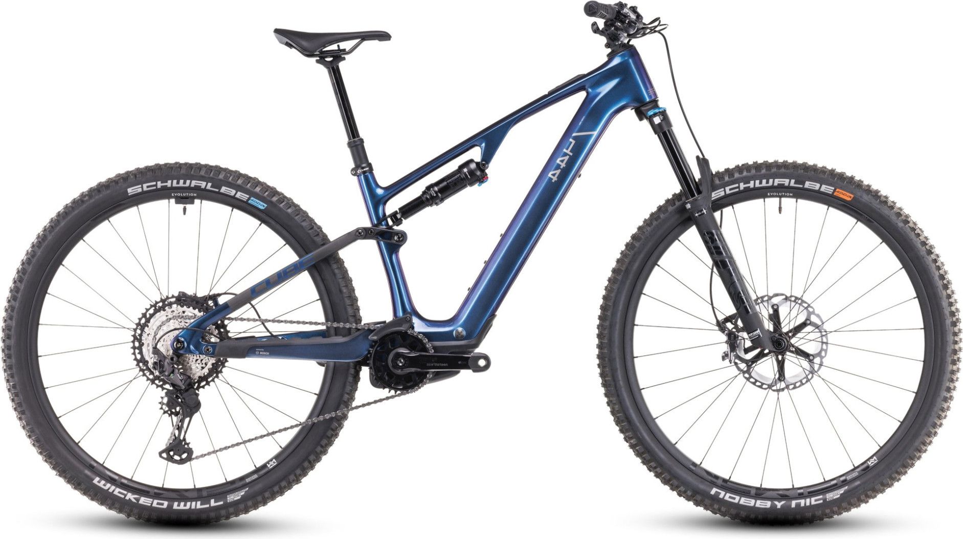 Cube AMS Hybrid One44 C:68X SLX 400X Electric Full Cube AMS Hybrid One44 C:68X SLX 400X Electric Full