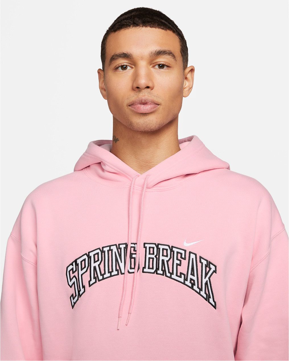 Pink nike sb hoodie best sale