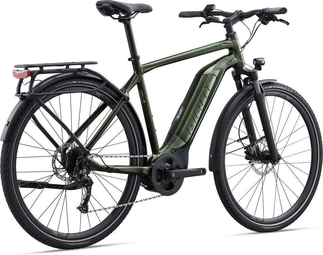 Giant Explore E 3 GTS Shimano Alivio 9V 500 Wh 700 mm Green e bike Alltricks
