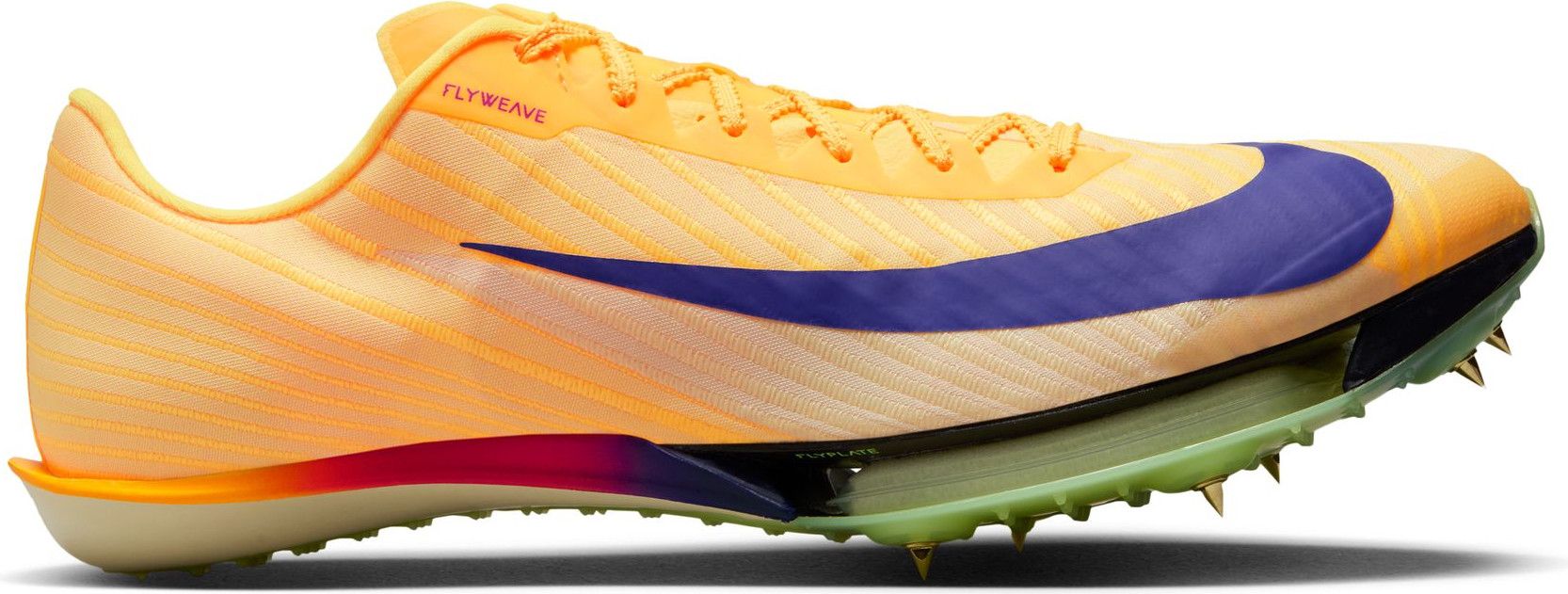 Nike Maxfly 2 Yellow/Purple Unisex Track & Field Shoes 