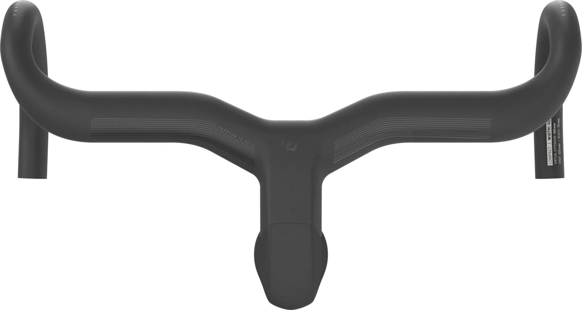 Syncros Creston iC SL Carbon Stuur Combo 420 mm Zwart
