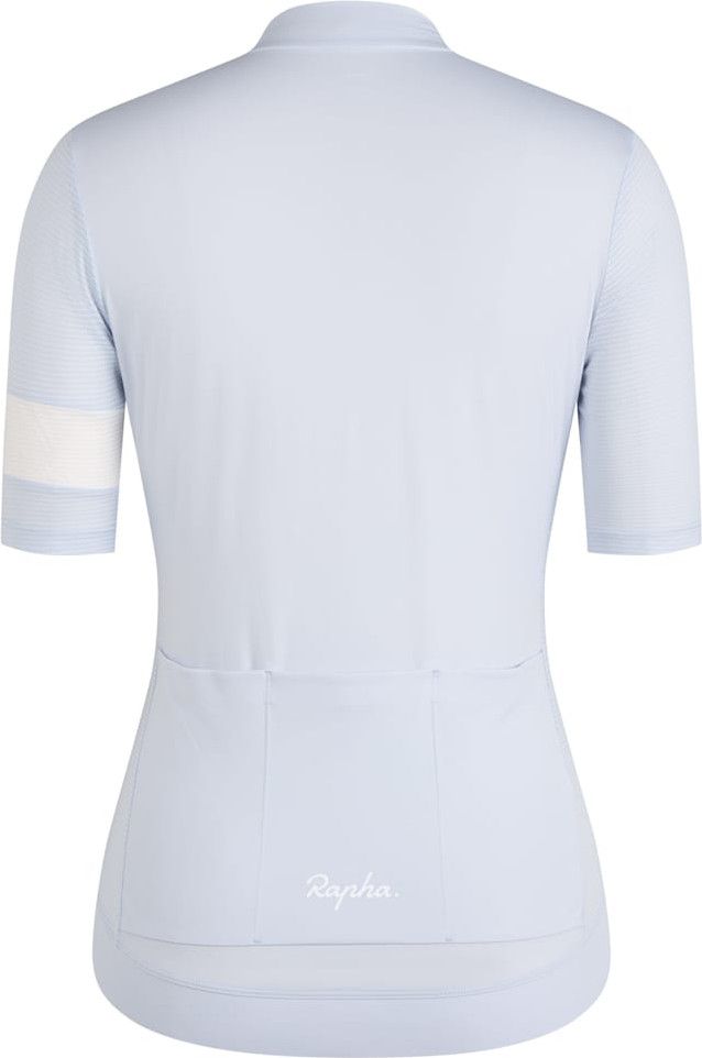 Rapha CORE LIGHTWEIGHT JERSEY ホワイト Rapha Core Lightweight Short Sleeve Jersey in Light Blue for Women