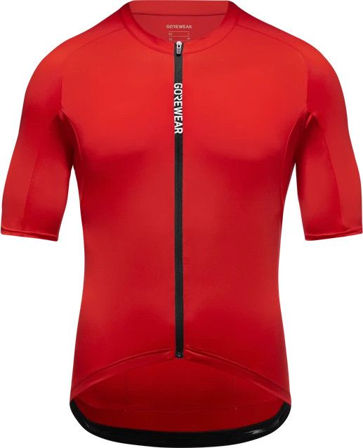 Maillot Cycliste Gore Bike Wear Homme – Rouge/noir – Taille M – Poches Arrière