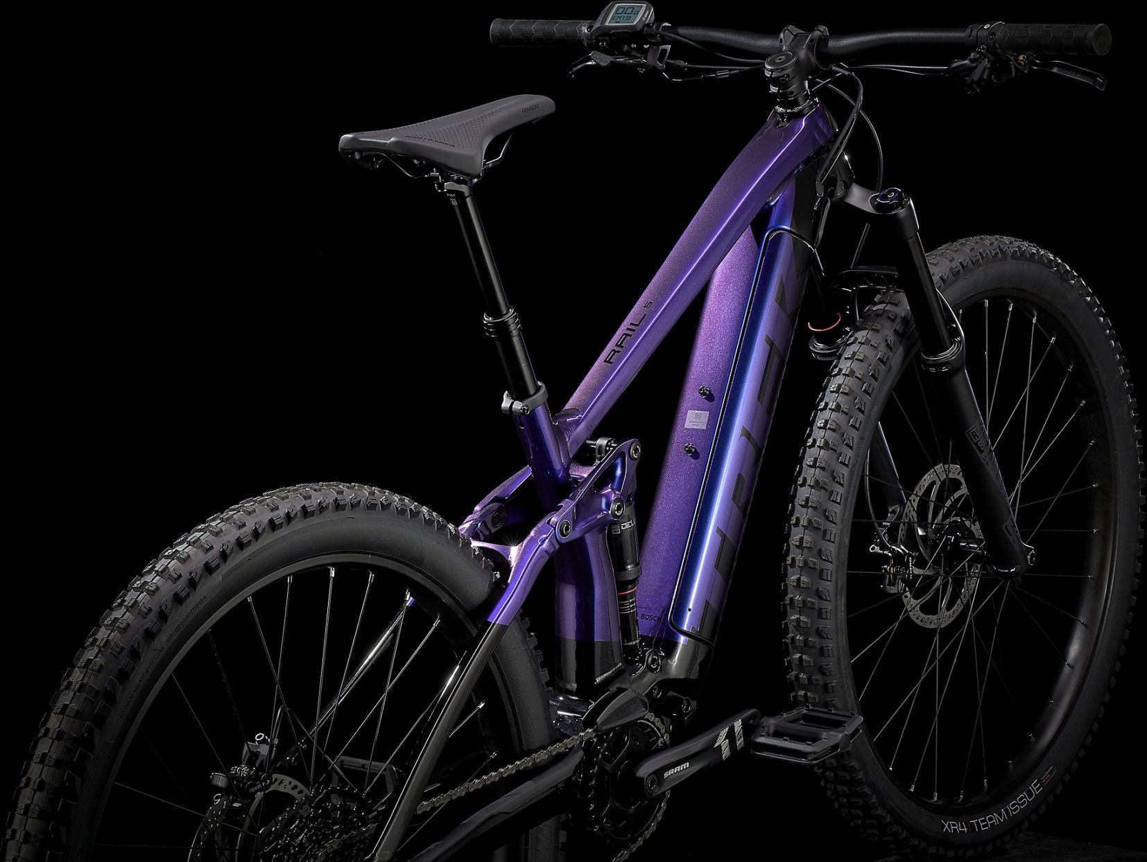 Full Suspension Electric Mountain Bike Trek Rail 5 29 ''