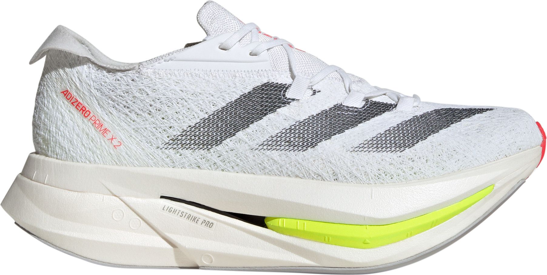 adidas adizero Prime X 2 Strung White Black Unisex Shoes | Alltricks.com