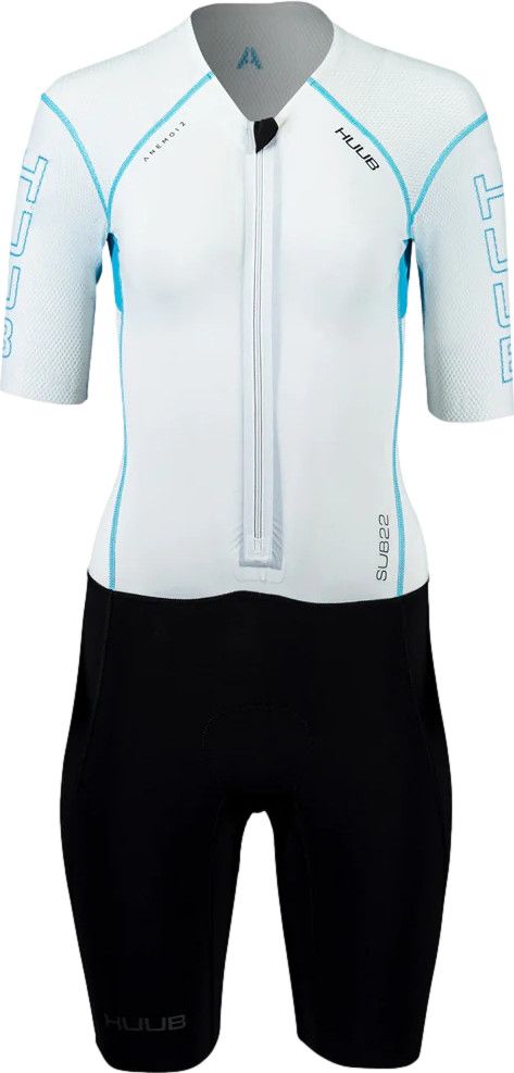 Huub Anemoi 2 SUB22 White / Black Women's Tri-suit | Alltricks.com