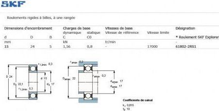 Sourcing Map 6802-2RS Gorge Profonde Bille Roulements 15mm X 24mm X 5mm Double Scellé Chrome Acier P6(ABEC3) 4Pcs