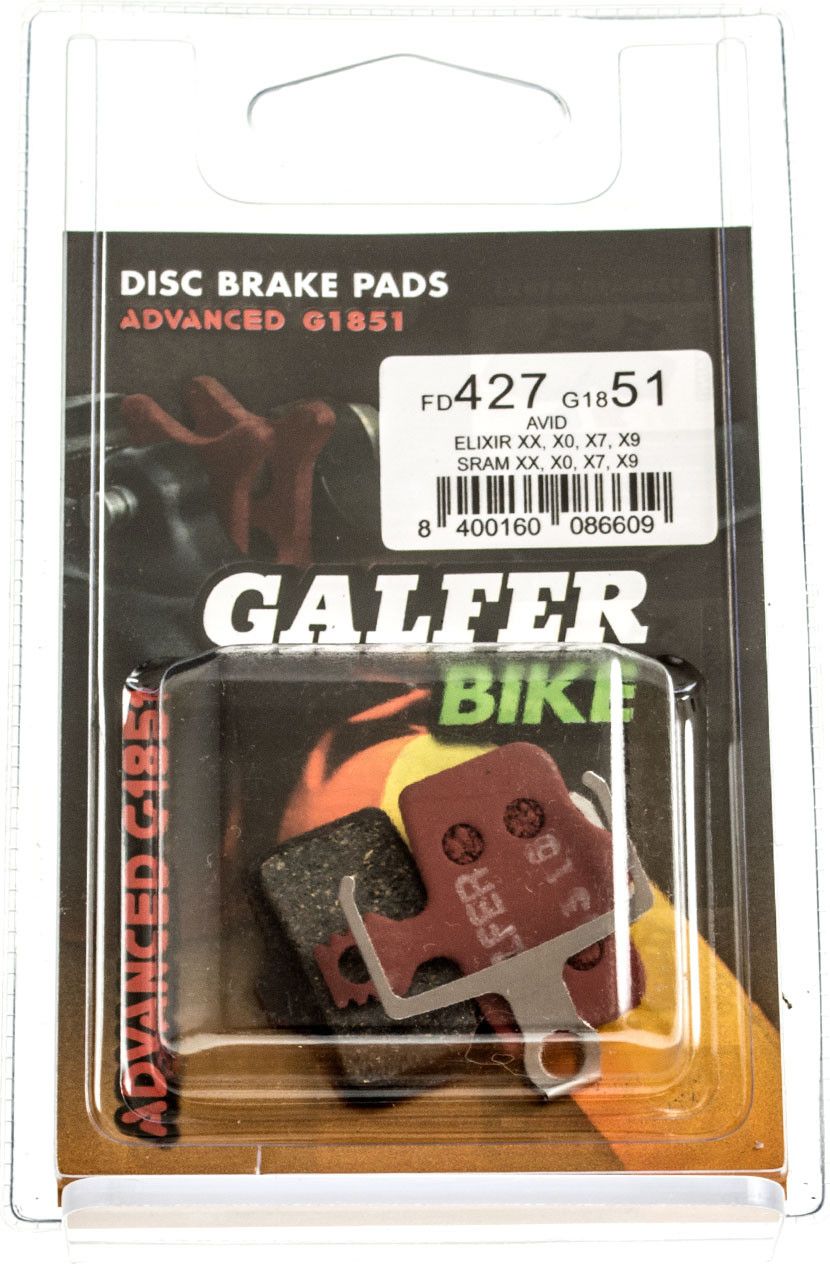 GALFER AVID SRAM Metallic ADVANCED G1851 Brake Pads