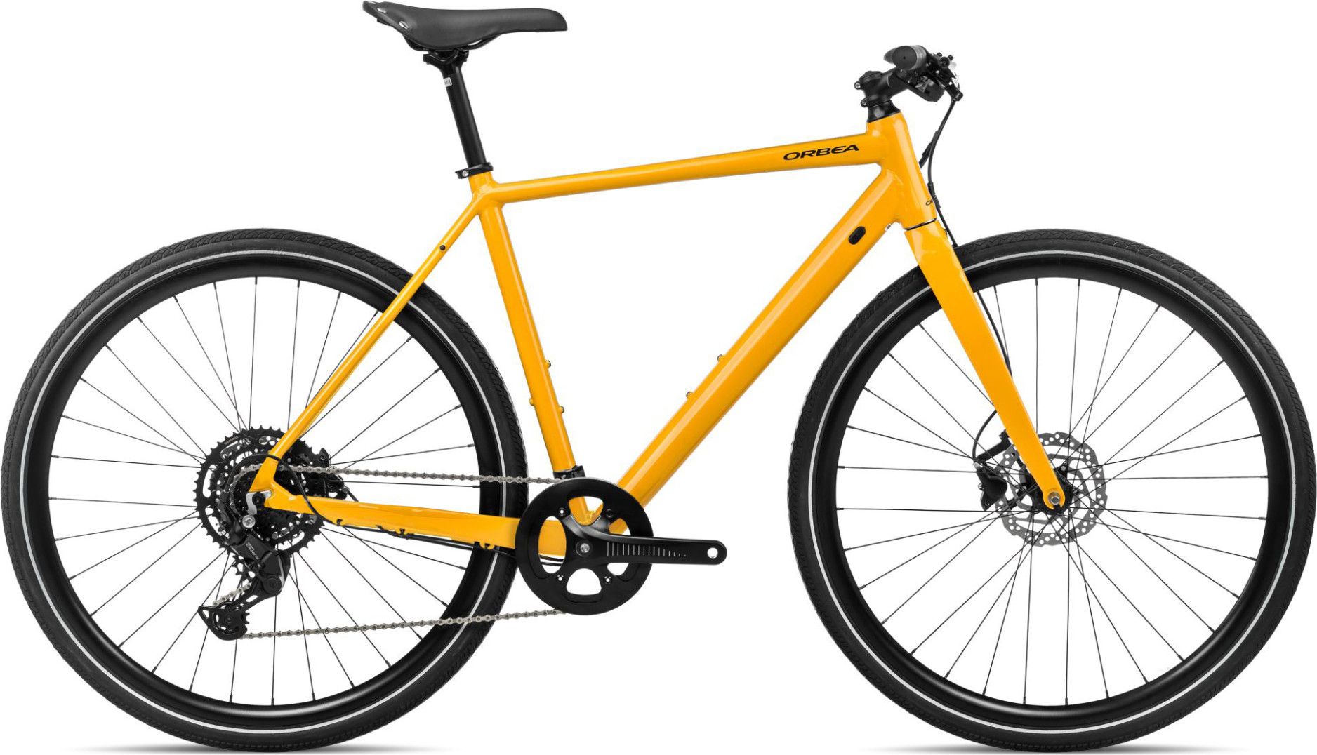 Orbea Carpe 20 Fitness Bike Shimano Cues 9S 700 mm Mango Yellow