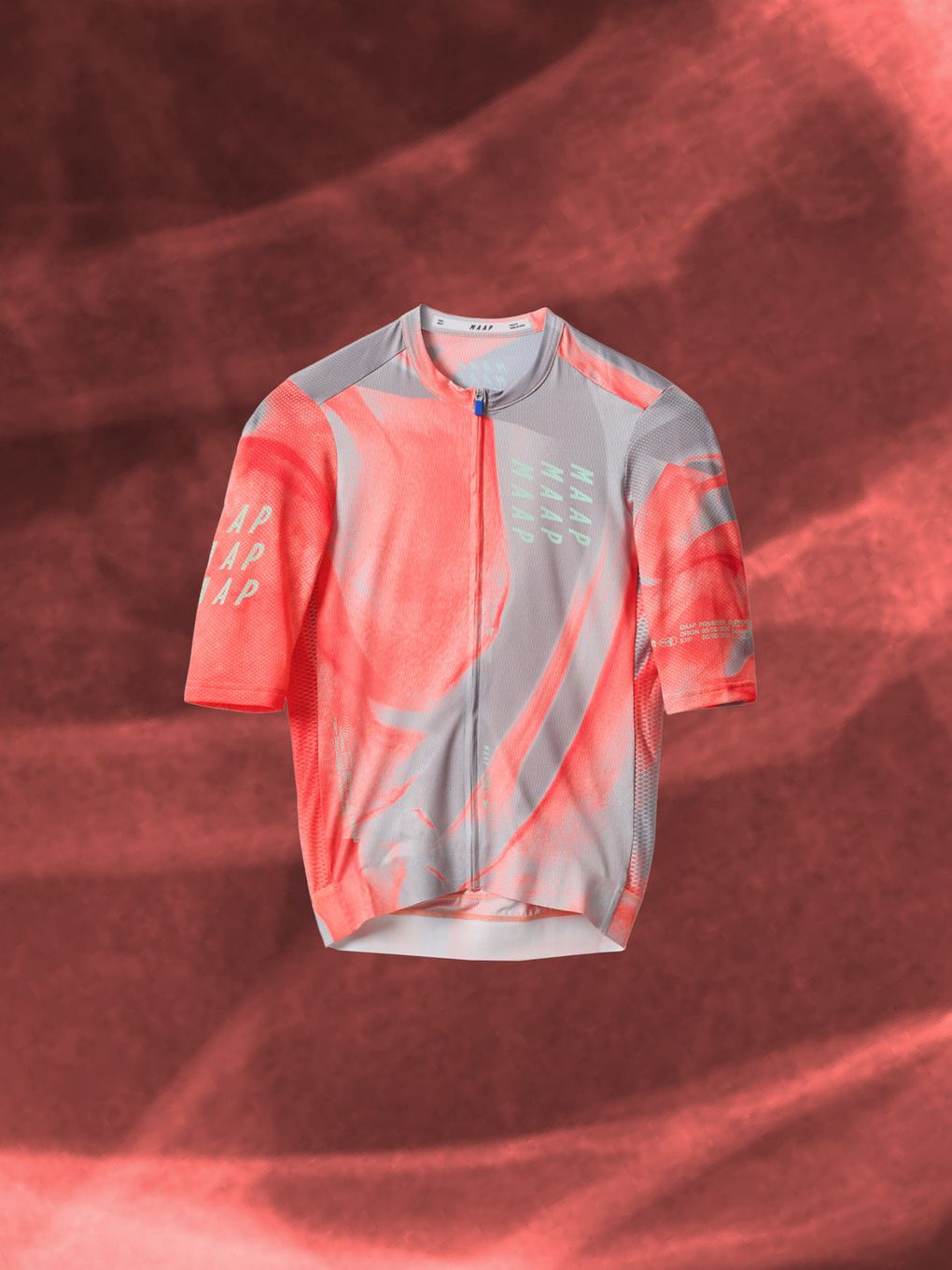 Maap Privateer Torbjorn Roed Pro Air 3.0 Short-Sleeve Jersey, Gray
