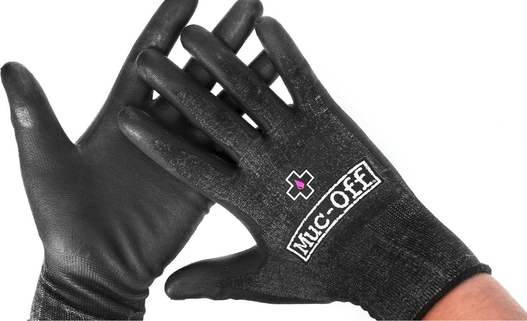 Muc-Off Guanti Meccanici – MTB Full Finger Neri, Antiscivolo E Traspiranti (Unisex)