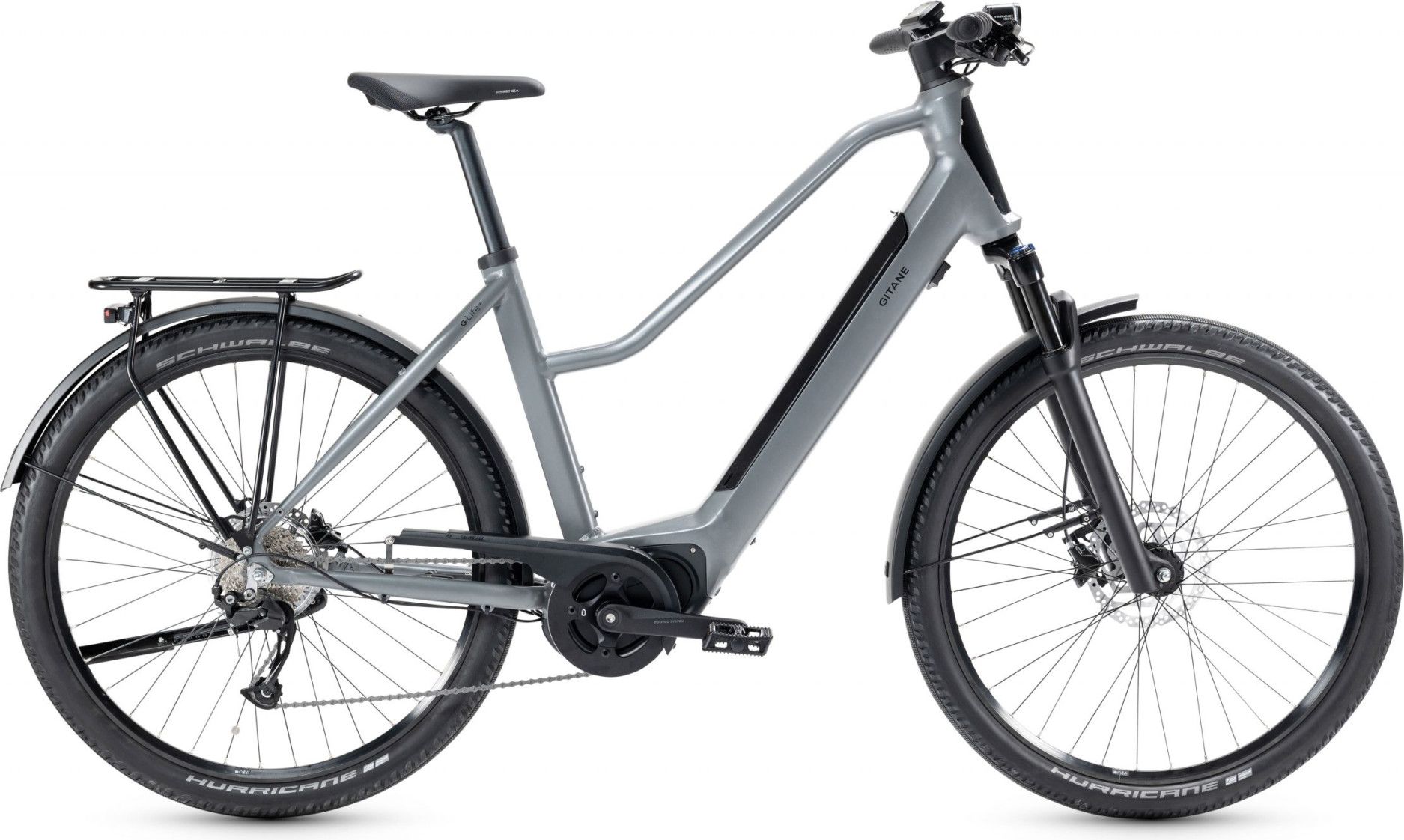 Vélo électrique Gitane Gris – Ville 26" – 390W – Garantie – Neuf