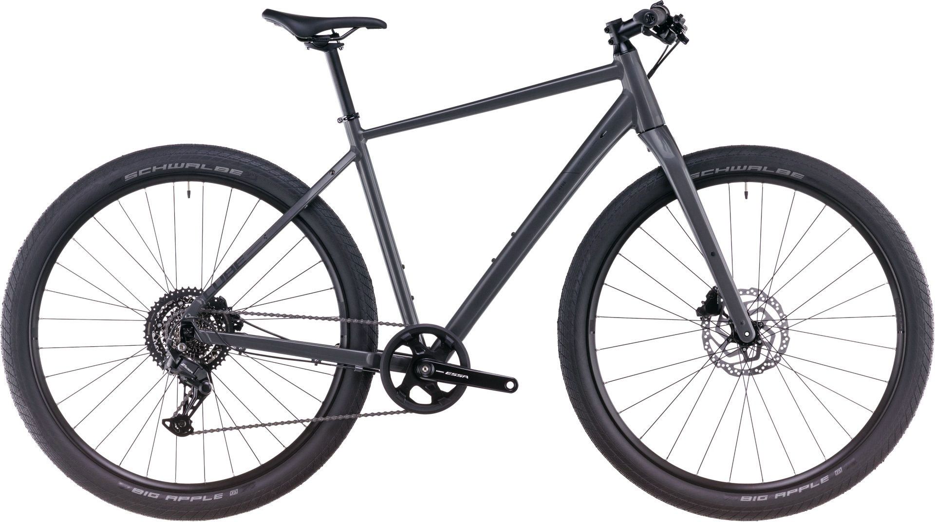 Cube Hyde One Fitness Bike Shimano Essa 8S 700 mm Graphite Grey