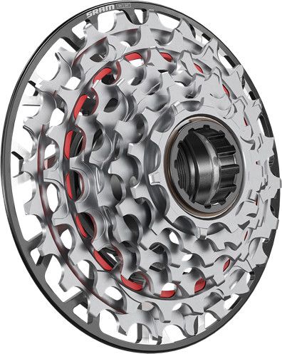Sram XX DH T-Type XS-797 7-speed cassette (XD) Silver | Alltricks.com