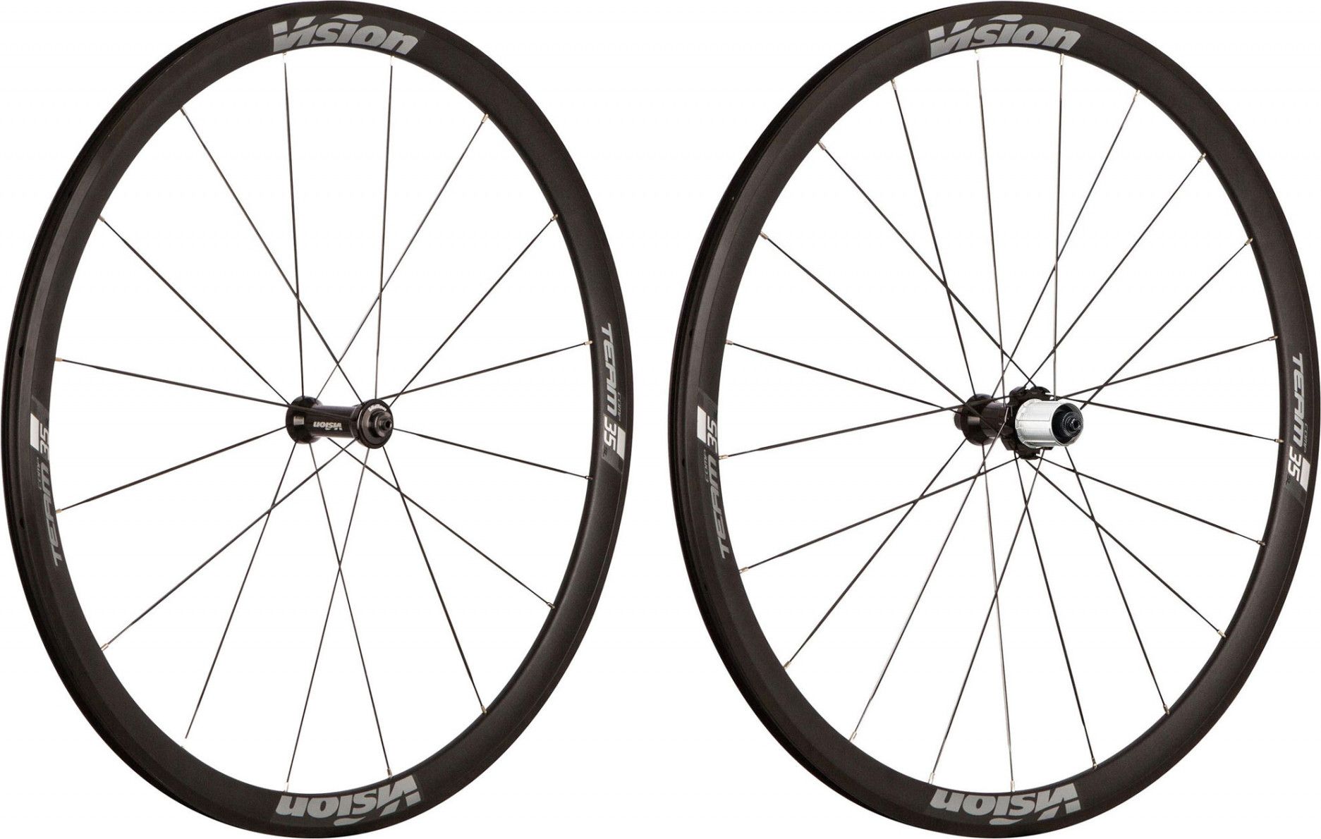 Vision Team 35 Comp SL Wheelset | 9x100 - 9x130 mm Black