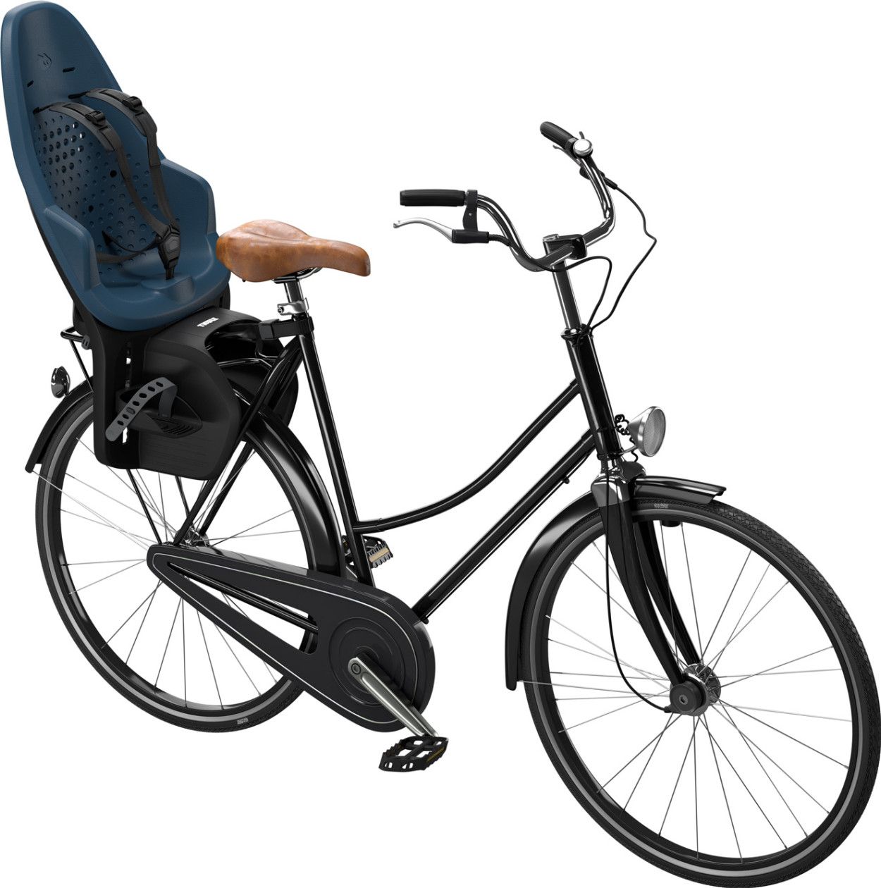 Explopur Maniglia Di Sicurezza Posteriore Per Bicicletta - Impugnatura Per Bambini Con Staffe Antiscivolo, Adatta Per Telaio 1-1,3 Pollici - 4