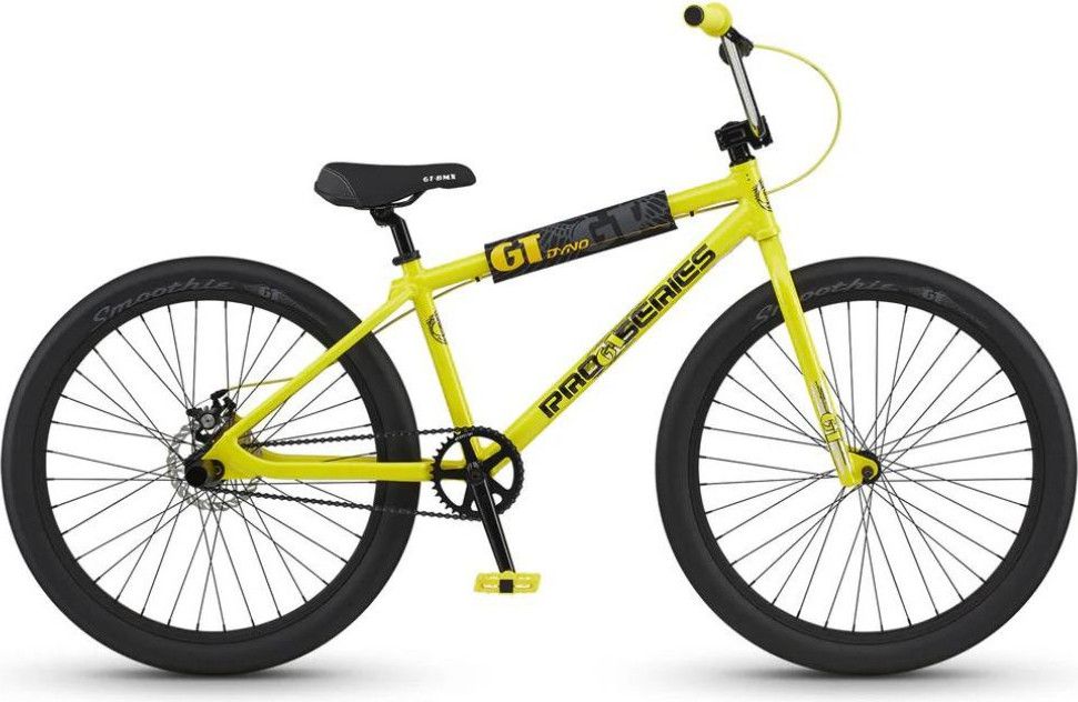 GT Heritage Pro Series 26'' Wheelie Bike Yellow