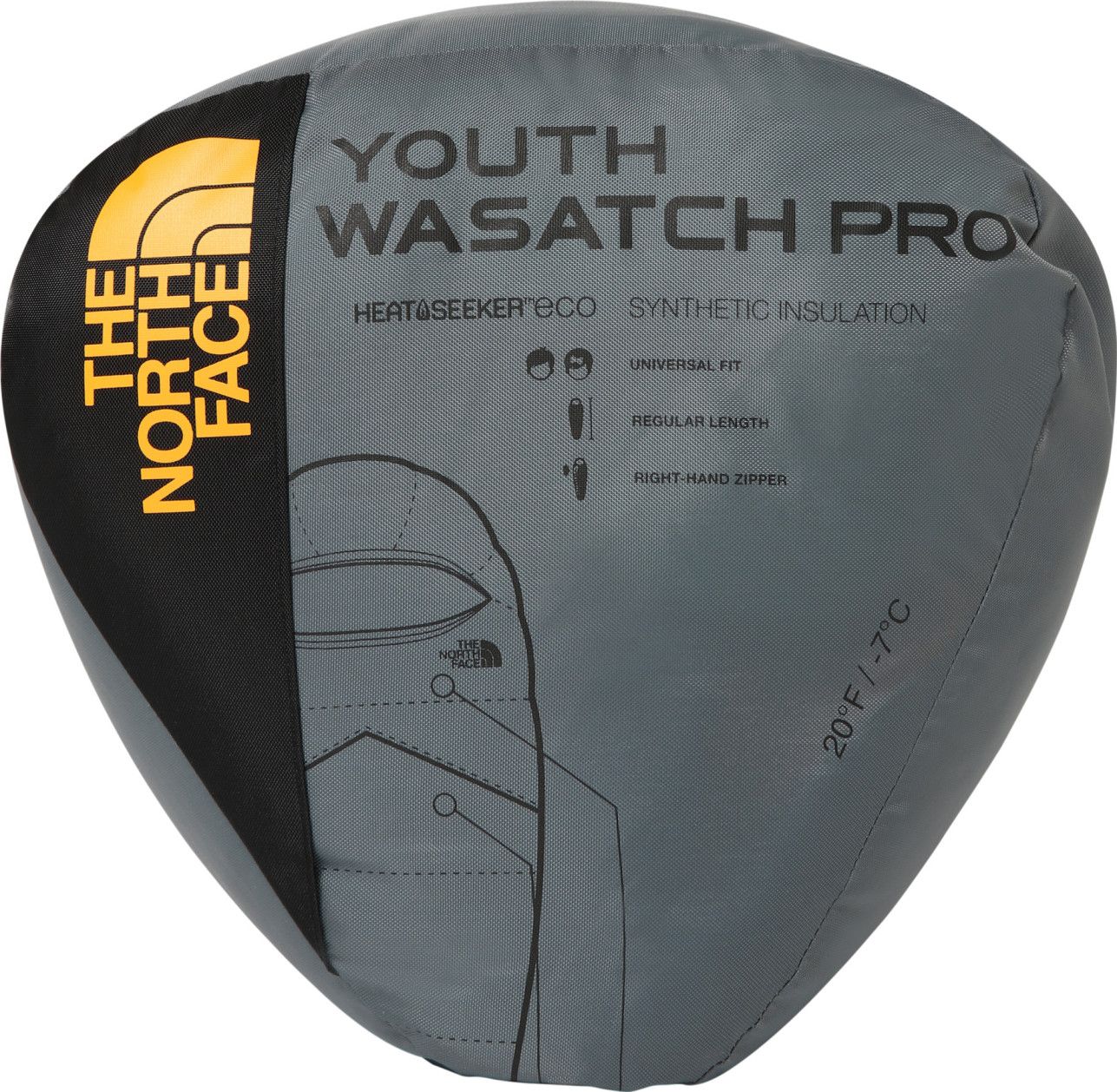 The North Face Wasatch Pro 20 He Regular Sleeping Bag Alltricks