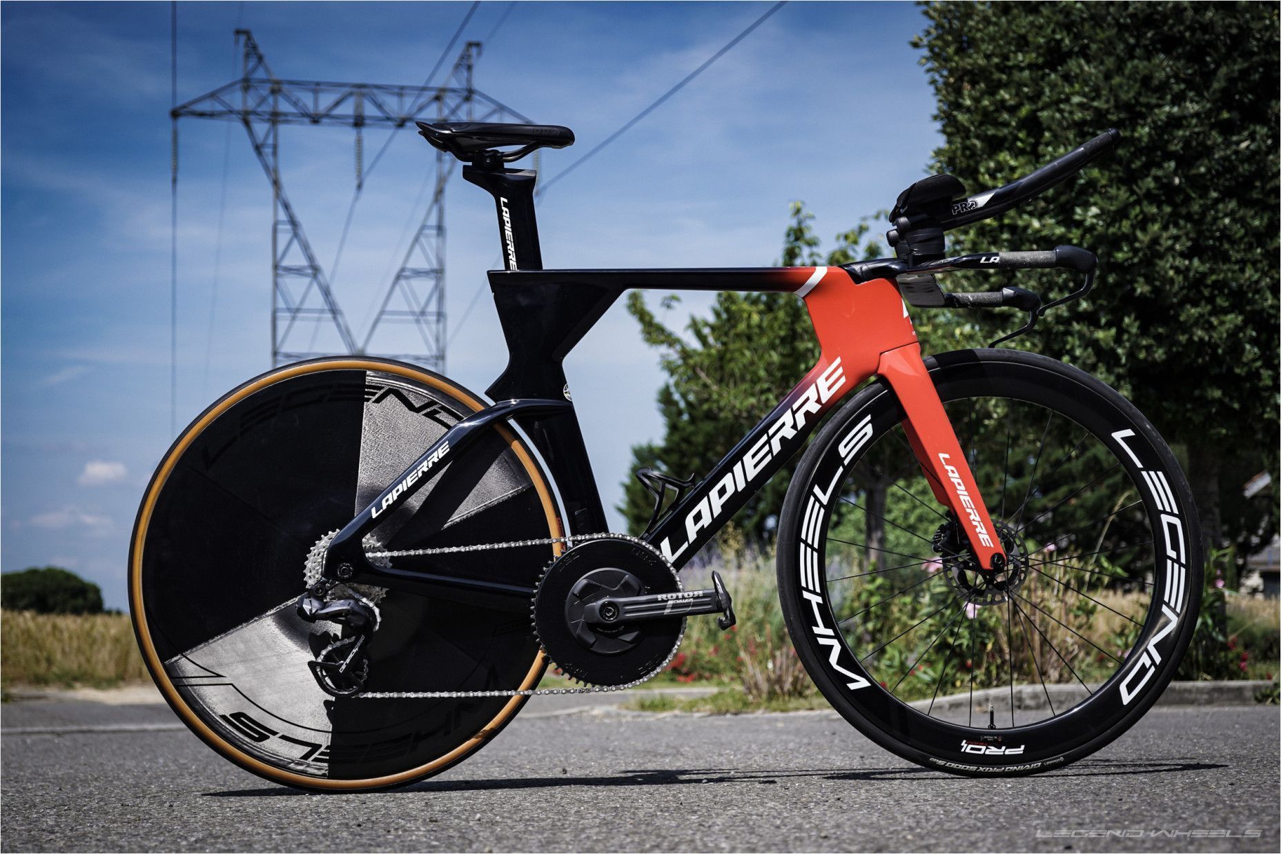 Roue Lenticulaire Arrière Aviator 12X142mm Disc Centerlock