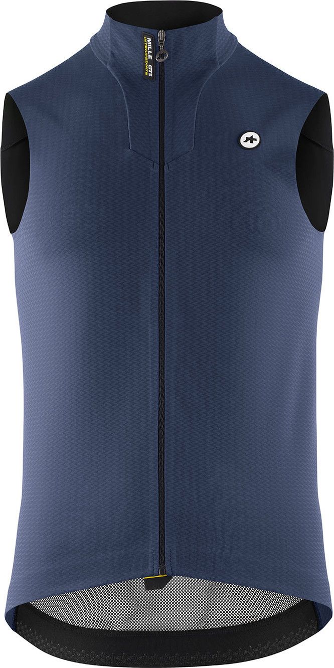 Assos Mille GTS Spring Fall C2 Sleeveless Vest Blue | Alltricks.com