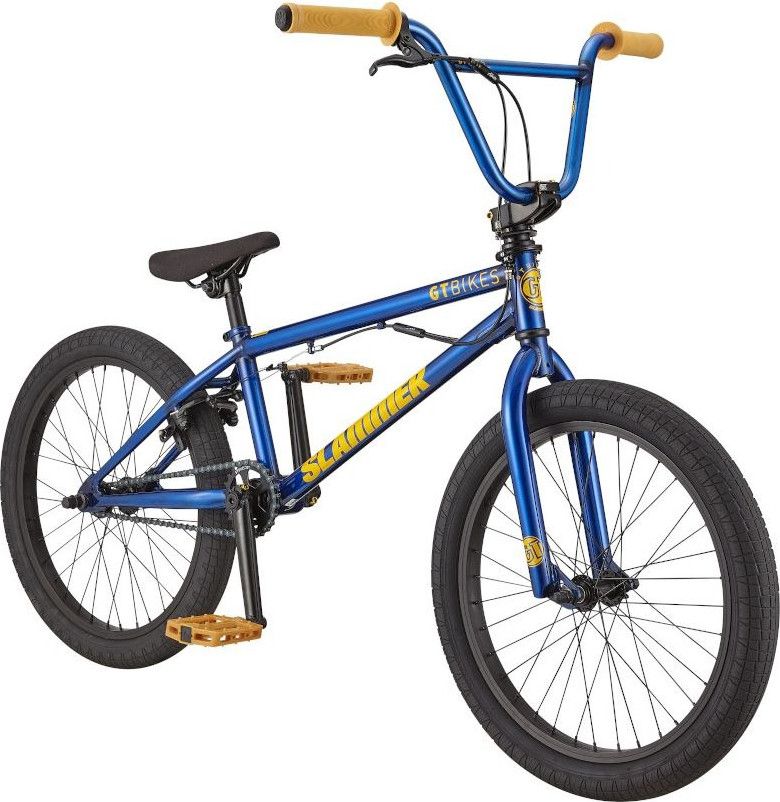 GT Slammer 20 BMX Freestyle Trans Electric Blue Brillant Alltricks