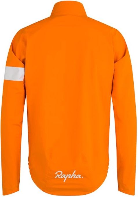 Rapha Core Rain Jacket Orange/White Men's - Main Image