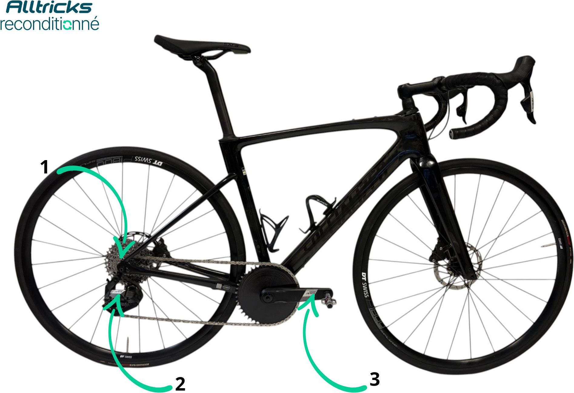 Specialized Roubaix Road Bike with SRAM Apex 12-speed drivetrain